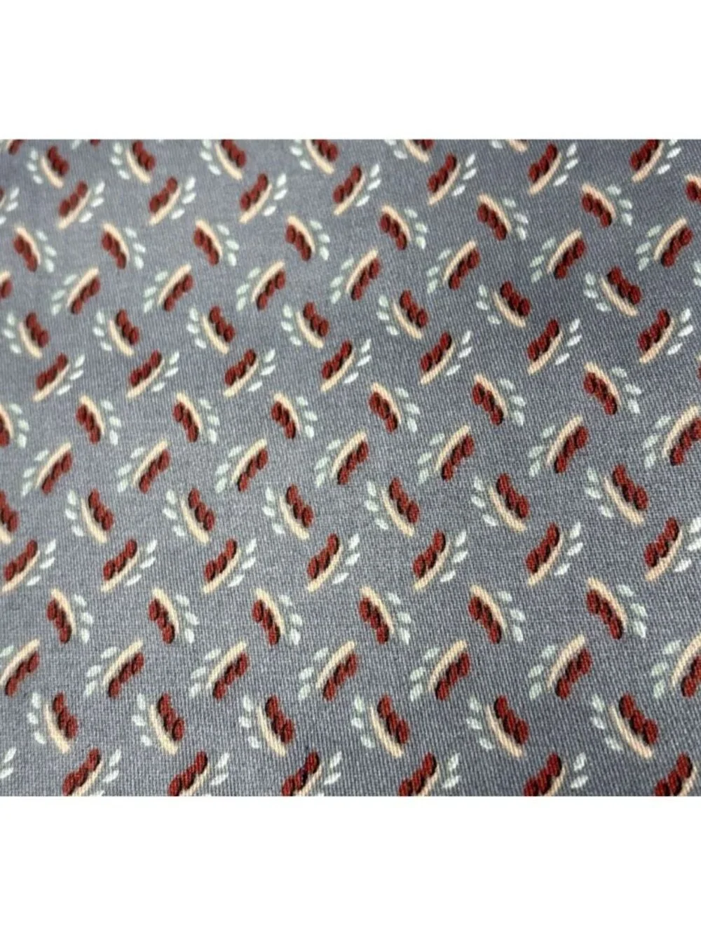 Drapery Kenmill Vat Screen Fabric Grey Floral 1/2 yard x 54